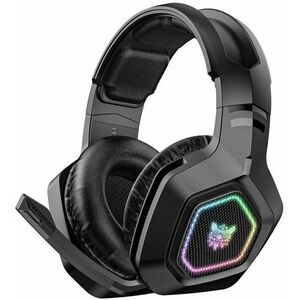 Onikuma B100 RGB Bluetooth Wireless Gaming Headset Negru căşti PC imagine