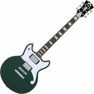 D'Angelico Premier Brighton Satin Sherwood Green Chitară electrică imagine