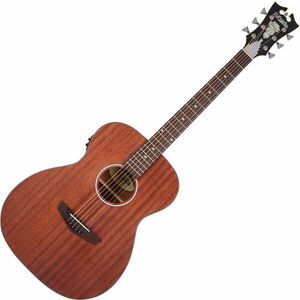 D'Angelico Premier Tammany LS Natural Mahogany Satin Chitară electro-acustică imagine