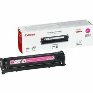 Canon Toner CRG716M, Toner Cartridge for LBP5050, LBP5050n (1500 pgs) CR1978B002AA imagine