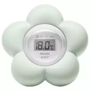 Termometru digital Philips Avent SCH480/20, pentru baie şi dormitor, o jucărie sigură, impermeabil imagine