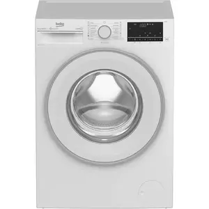 Masina de spalat rufe Beko B3WFU7704WB, 7 kg, 1000 RPM, Clasa D, Recycled Tub, Inverter, AddXtra, Hygiene+ cu SteamCure, Alb imagine