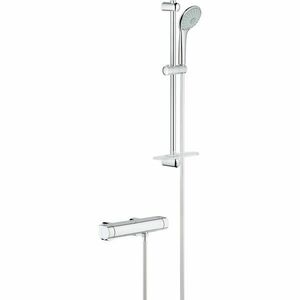 Baterie termostatica dus Grohe Grohterm 2000, cu set dus Euphoria 110, crom, 34195001 imagine