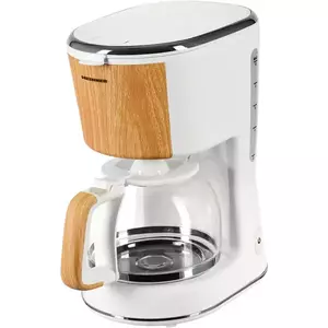 Cafetiera Heinner HCM-WH900BB, 900 W, 1.25 L, filtru detasabil, anti-picurare, oprire automata, Alb imagine