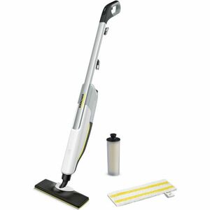 Mop cu aburi Karcher KST 2 Upright, 1.513-590.0, 1600 W, timp incalzire 50 secunde, 50mp, Alb/Negru imagine