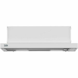 Hota incorporabila telescopica Beko HNT61310WH, Putere de absorbtie 300 mc/h, 3 Trepte de viteza, Iluminare LED , Alb imagine