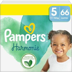 Scutece Pampers Harmonie Maxi Box Marimea 5, 11-16 kg, 66 buc imagine