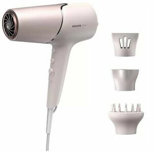 Uscator de par Philips Seria 5000 BHD530/20, 2300 W, 3 setari de caldura, 2 viteze, Tratament ionic Roz imagine