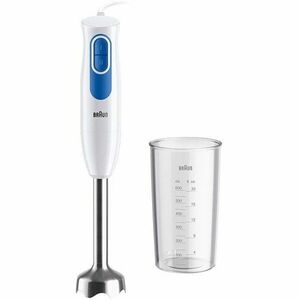 Blender de mana Braun MQ20.001MWH, Doua viteze, 600 W, Recipient 600 ml, Alb imagine