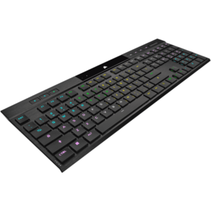 Tastatura Gaming Corsair K100 Air Wireless RGB Cherry MX Ultra Low Profile Tactile Mecanica imagine