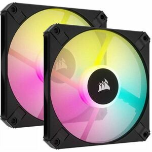 Ventilator / radiator Corsair iCUE AF120 RGB Slim 120mm Two Fan Pack imagine