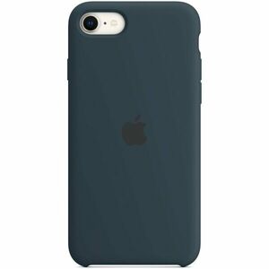 Husa de protectie Apple Silicone Case pentru iPhone SE 3, Abyss Blue imagine