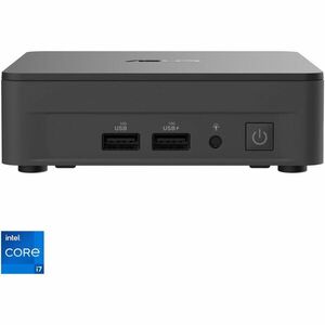 Mini PC ASUS NUC 12 Pro NUC12WSKi7 Wall Street Canyon, Core i7-1260P 4.7GHz Alder Lake, no RAM, no Storage, Iris Xe Graphics, Wi-Fi, Bluetooth, HDMI, no OS imagine