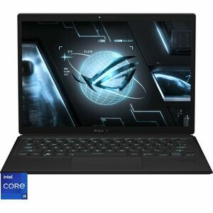 Laptop ASUS Gaming 13.4'' ROG Flow Z13 GZ301VU, QHD+ 165Hz Touch, Procesor Intel® Core™ i9-13900H (24M Cache, up to 5.40 GHz), 16GB DDR5, 1TB SSD, GeForce RTX 4050 6GB, Win 11 Pro, Black imagine