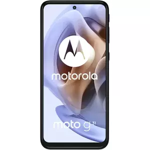 Telefon mobil Motorola Moto g31, display OLED, Dual SIM, 64GB, 4GB RAM, 4G, Dark Grey imagine