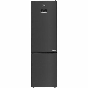 Combina frigorifica Beko B5RCNA405ZXBR, 355 l, No Frost, HarvestFresh, Everfresh+, AeroFlow, Clasa D, H 203.5 cm, Dark Inox imagine