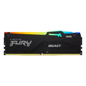 Memorie Desktop Kingston Fury Beast RGB 32GB DDR5 5200MT/s CL40 imagine