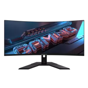 Monitor LED Gigabyte GS34WQC 34" Curbat WQHD 1ms Negru imagine