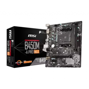 Placa de baza MSI B450M-A PRO MAX Socket AM4 imagine