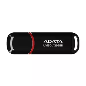 Flash Drive A-Data UV150 256GB USB 3.2 Gen1 Type-A Black imagine