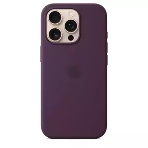 Husa de protectie Apple cu MagSafe pentru iPhone 16 Pro Silicon Plum imagine