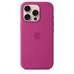 Husa de protectie Apple cu MagSafe pentru iPhone 16 Pro Silicon Fuchsia (Seasonal) imagine