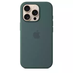 Husa de protectie Apple cu MagSafe pentru iPhone 16 Pro Silicon Lake Green (Seasonal) imagine