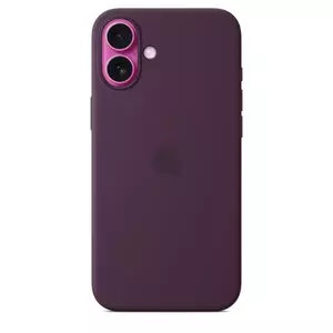 Husa de protectie Apple cu MagSafe pentru iPhone 16 Plus Silicon Plum imagine