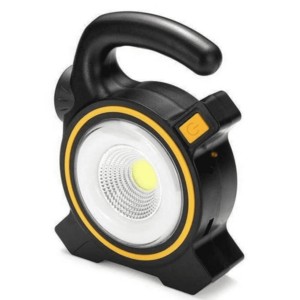 Lampa de lucru 2 IN 1 COB JY 819A LED 10W Incarcare solara USB power bank Negru imagine