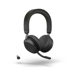 Casti cu Microfon Jabra Evolve2 75 UC Stereo, USB Type-C, Bluetooth (Negru) imagine