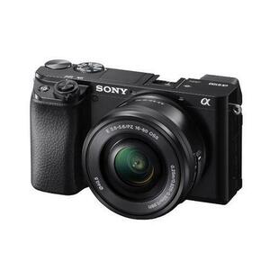 Aparat foto Mirrorless Sony Alpha A6100, CMOS Exmor, 24.2MP, 4K, Wi-FI, Bluetooth + Obiectiv 16-50mm imagine