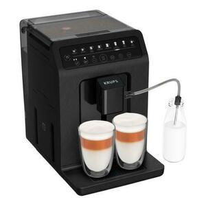 Espressor automat Krups Evidence Eco-Design EA897B10, 1450W, Pompa 15 bari, Functie One-Touch-Cappuccino, Rasnita metalica, 8 bauturi (Negru) imagine