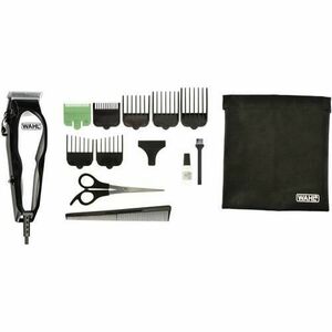 Kit set aparat de tuns WAHL ElitePro, 14 accesorii tuns incluse (Negru/Argintiu) imagine