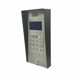 Interfon de exterior GSM SK-TS2 (BL), 200 apartamente, 3 numere de telefon per apartament, cititor tag, microfon si difuzor, LCD imagine