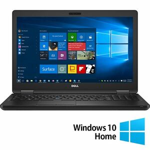 Laptop Refurbished Dell Latitude 5580, Intel Core i5-7200U 2.50GHz, 8GB DDR4, 256GB SSD, 15.6 Inch Full HD, Tastatura Numerica + Windows 10 Home imagine