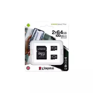 Card de memorie Kingston Canvas Select Plus 64GB MicroSD UHS-I imagine