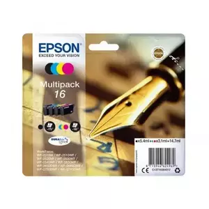 Pachet Cartuse Inkjet Epson Multipack 16 Black Cyan Magenta Yellow imagine