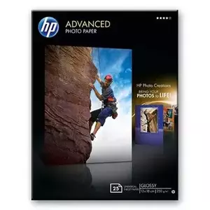 Hartie Fotografica HP Advanced Glossy 25 foi 13 x 18 cm borderless imagine