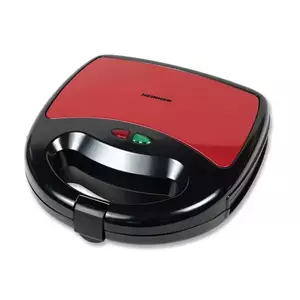 Sandwich maker Heinner Garnet 750 SM-K750BKRX 750W Negru/Rosu imagine