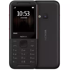 Telefon Mobil Nokia 5310 (2024) Dual SIM Black/Red imagine