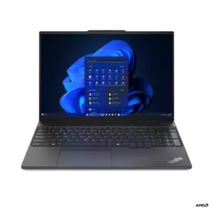 Notebook Lenovo ThinkPad E16 Gen2 16" WUXGA AMD Ryzen 7 7735HS RAM 32GB SSD 1TB No OS Black imagine