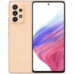 Samsung Galaxy A53 5G Dual Sim 128 GB Awesome Peach Foarte bun imagine