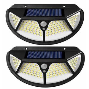 UB Set 2 Lampa solara SH -102 LED SMD cu senzor de miscare si lumina 3 moduri ILUMINARE imagine