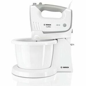 Mixer cu bol MFQ36460, 450 W, 5 viteze, functie Turbo, alb imagine