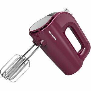 Mixer de mana Charm HM-350BGL, 350W, 5 Viteze, Decoratiuni Inox, Burgundy imagine