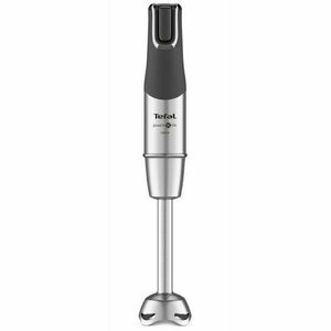 Mixer vertical Tefal InfinyForce Pro 5 în 1 HB95LD38, 1200W, tehnologie Powelix Life, tocator 500ml, pahar gradat 800ml, protectie antistropire, 5 functii, Negru/Inox imagine