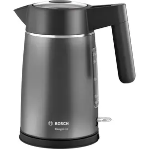 Fierbător de apă Bosch TWK5P475, 2400 W, 1.7 L, Gri imagine