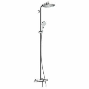 Sistem cada dus fix si mobil cu baterie termostat HANSGROHE seria CROMETTA E 240 1JET imagine