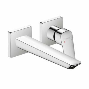 Baterie lavoar monocomanda, cu montaj incastrat, crom, Hansgrohe Logis imagine