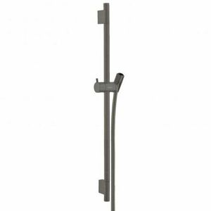 Bara de dus 650 mm, antracit satinat, cu furtun, Hansgrohe Unica S Puro imagine